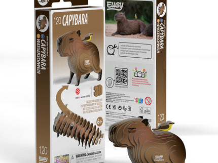 EUGY 3D kokkupandav mudel, Kapibaara