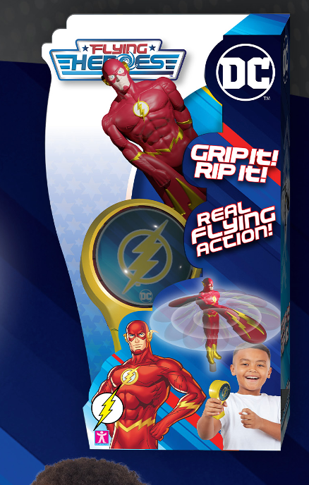 Lendavate kangelaste figuur Flash