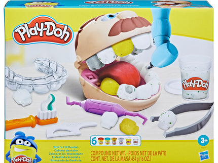 PLAY-DOH mängukomplekt Drill and Fill, hambaarst