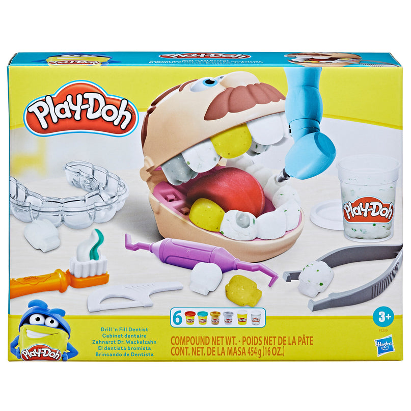 PLAY-DOH mängukomplekt Drill and Fill, hambaarst