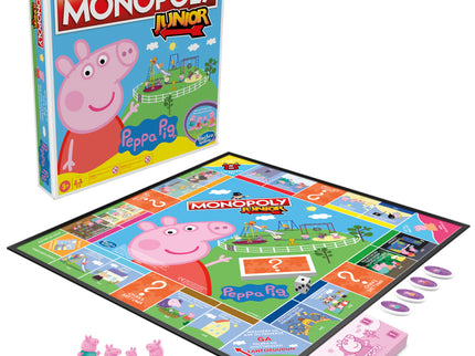 MONOPOLY Board game Junior Peppa Pig (In Finnish and Swedish lang.)