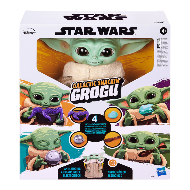 STAR WARS interaktiivne mänguasi Galactic Snackin´ Grogu 23,5 cm