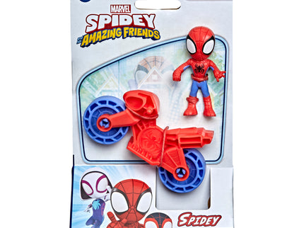 SPIDER-MAN mängukomplekt jalgratas ja figuur 6 cm