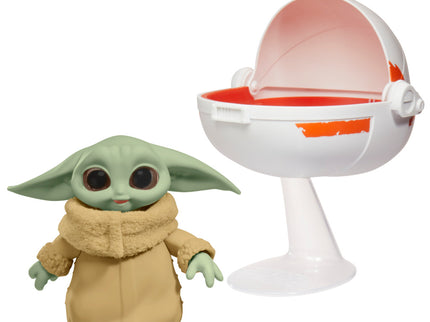 STAR WARS Interaktiivne pehme mänguasi Wild Ridin´ Grogu, 12 cm