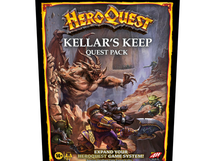 Lauamäng HeroQuest Kellar´s Keepi laiendusülesannete pakett (inglise keeles)