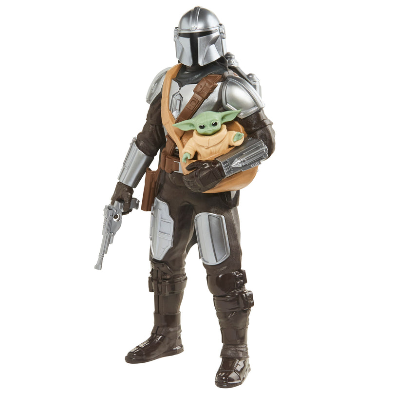 STAR WARS Interaktiivne mängufiguur Galactic Mandalorian ja Grogu, 30 cm
