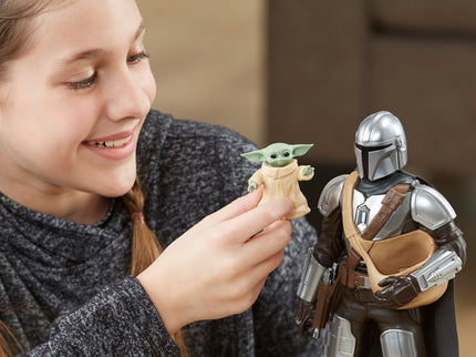 STAR WARS Interaktiivne mängufiguur Galactic Mandalorian ja Grogu, 30 cm