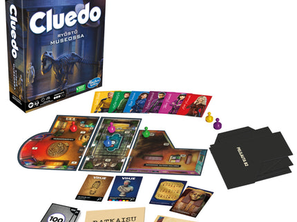 CLUEDO Board game Escape Art Heist (In Finnish lang.)