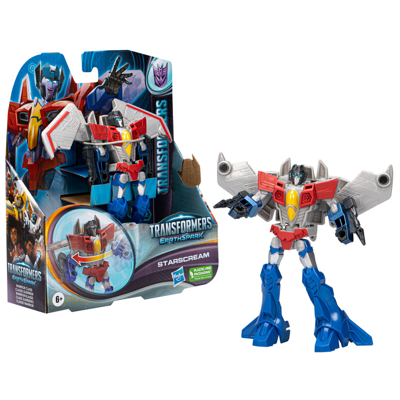 TRANSFORMERS Earthspark Figure warrior Starscream 12,5 cm