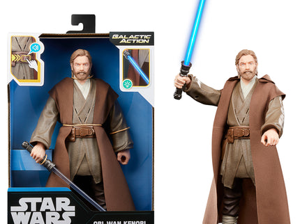 STAR WARS Interaktiivne mängufiguur Galactic Obi-Wan Kenobi, 30 cm