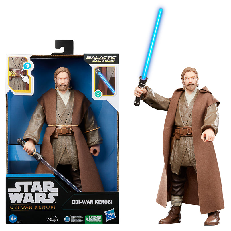 STAR WARS Interaktiivne mängufiguur Galactic Obi-Wan Kenobi, 30 cm
