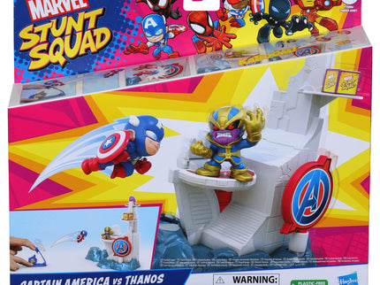MARVEL Stunt Squad Mängukomplekt Smashin Heroes