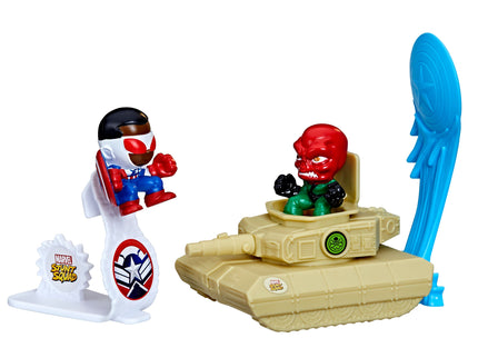MARVEL Stunt Squad Mängukomplekt Hero VS Villain
