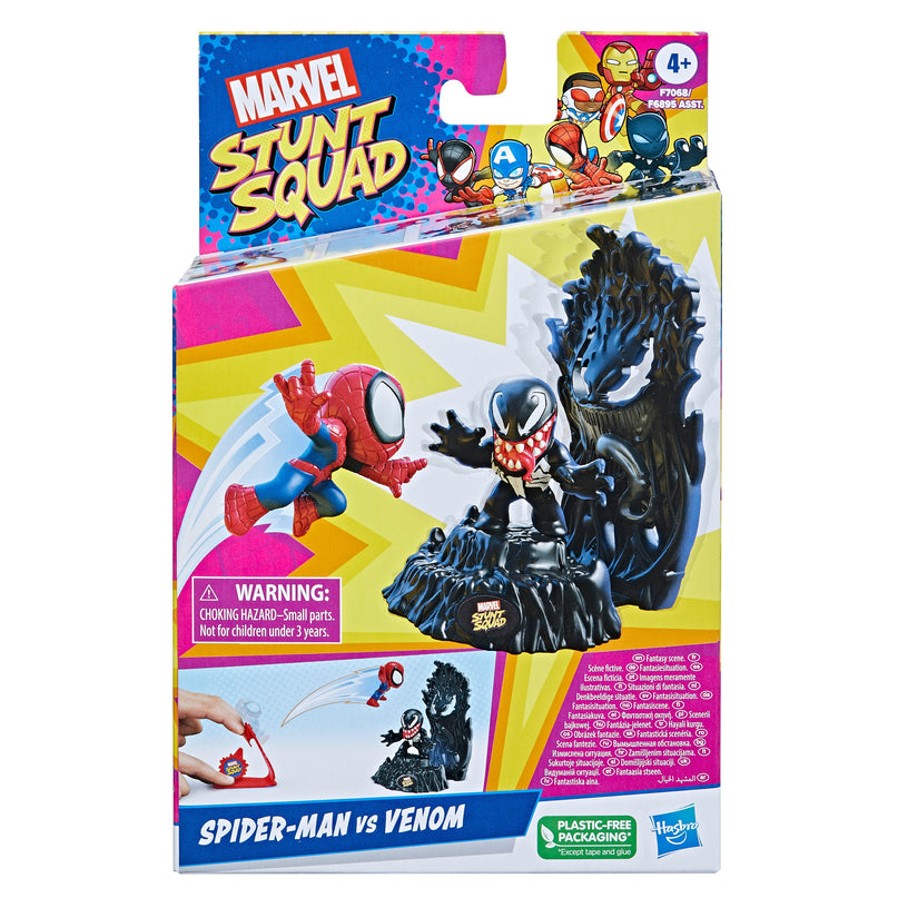 MARVEL Stunt Squad Mängukomplekt Hero VS Villain