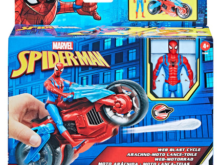 SPIDER-MAN Mängukomplekt Sõiduk ja figuur, 10 cm