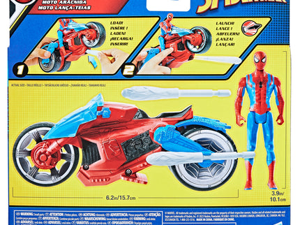 SPIDER-MAN Mängukomplekt Sõiduk ja figuur, 10 cm