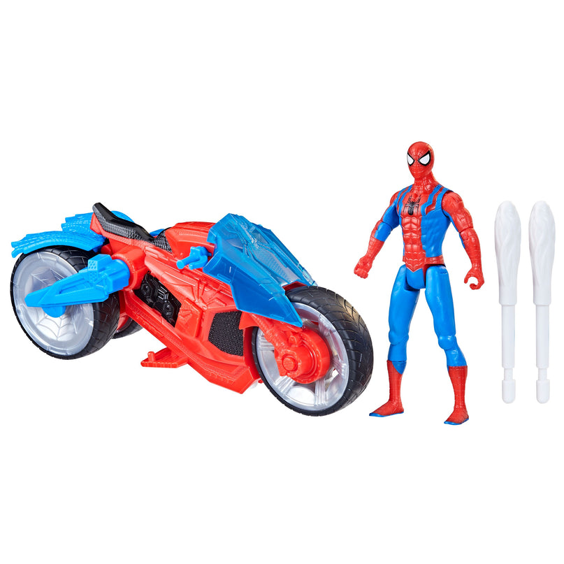 SPIDER-MAN Mängukomplekt Sõiduk ja figuur, 10 cm