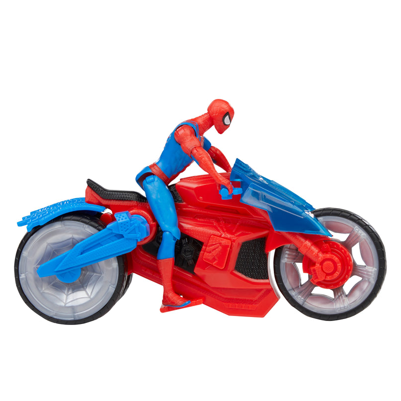 SPIDER-MAN Mängukomplekt Sõiduk ja figuur, 10 cm