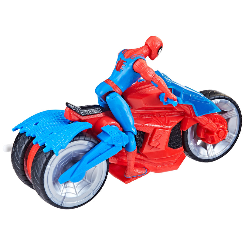 SPIDER-MAN Mängukomplekt Sõiduk ja figuur, 10 cm