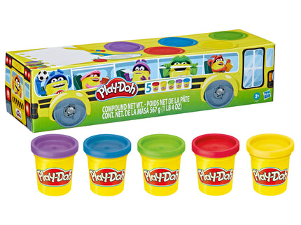 PLAY-DOH voolimismass Back to school 5 pakk