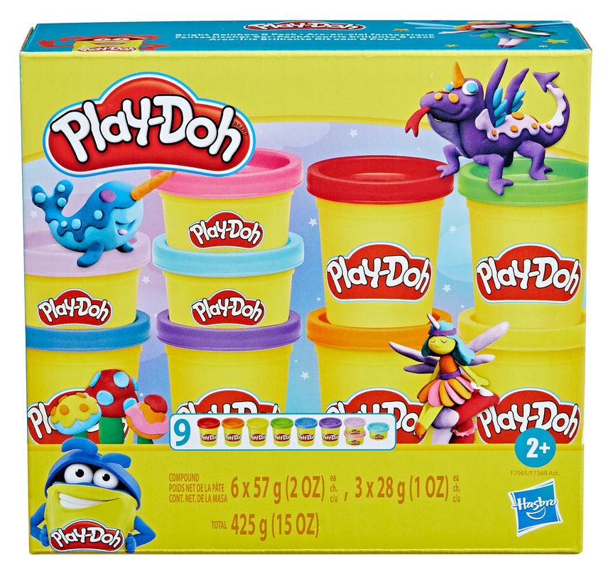PLAY-DOH voolimismass 9 purki