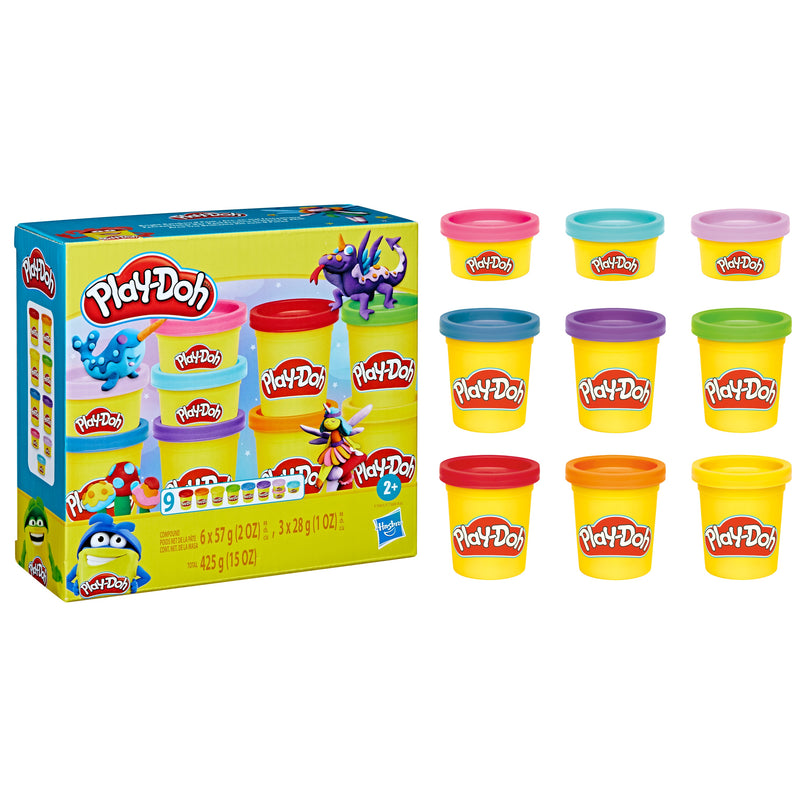 PLAY-DOH voolimismass 9 purki