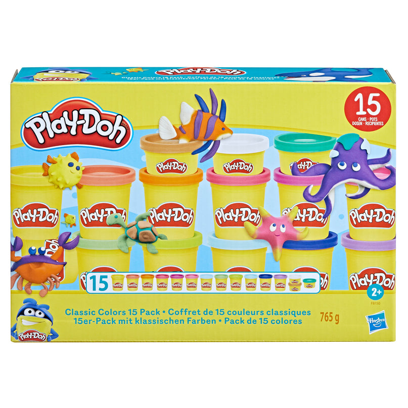 PLAY-DOH voolimismass Klassikalised värvid 15-pakk