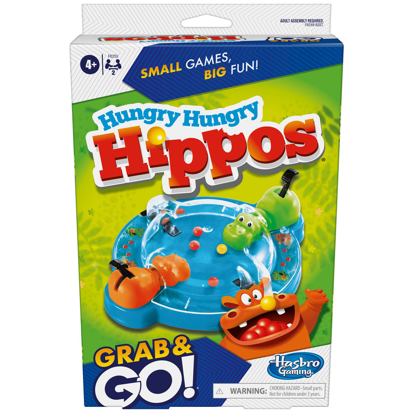 Reisimäng Hungry Hungry Hippos Grab&amp;Go