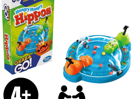 Reisimäng Hungry Hungry Hippos Grab&amp;Go