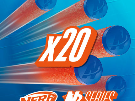NERF N seeria lisalaengud 20 tk