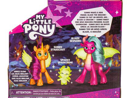 MY LITTLE PONY mängufiguur Dragon Light reveal