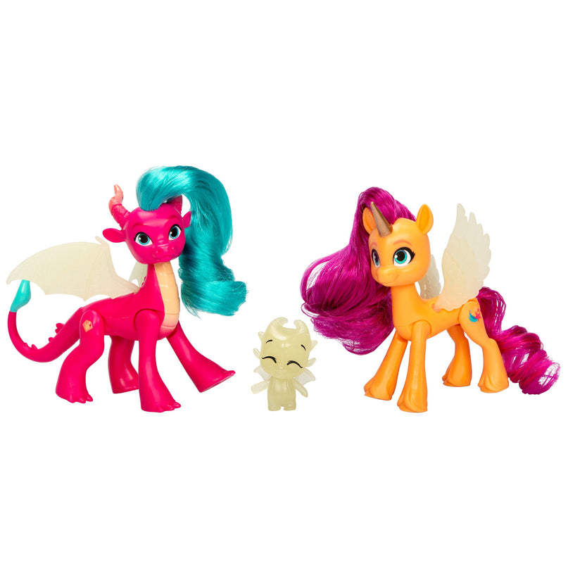 MY LITTLE PONY mängufiguur Dragon Light paljastab