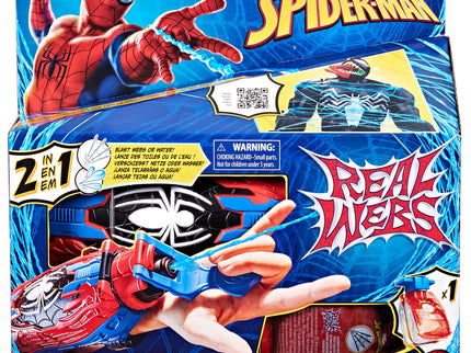 SPIDER-MAN mängukomplekt Real webs ultimate web blaster
