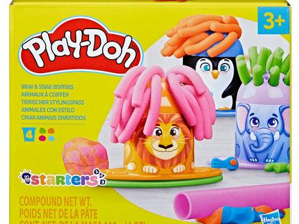 PLAY-DOH mängukomplekt Grow N Style Loomad