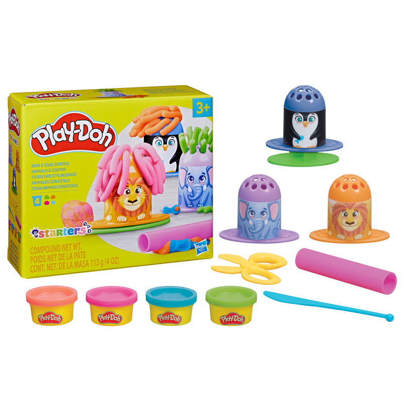 PLAY-DOH mängukomplekt Grow N Style Loomad