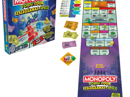 MONOPOLY lauamäng Knockout (eesti ja läti keeles)