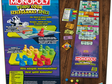 MONOPOLY lauamäng Knockout (eesti ja läti keeles)