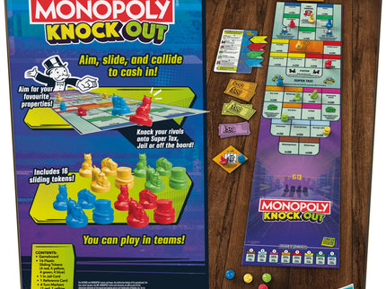 MONOPOLY lauamäng Knockout (inglise keeles)