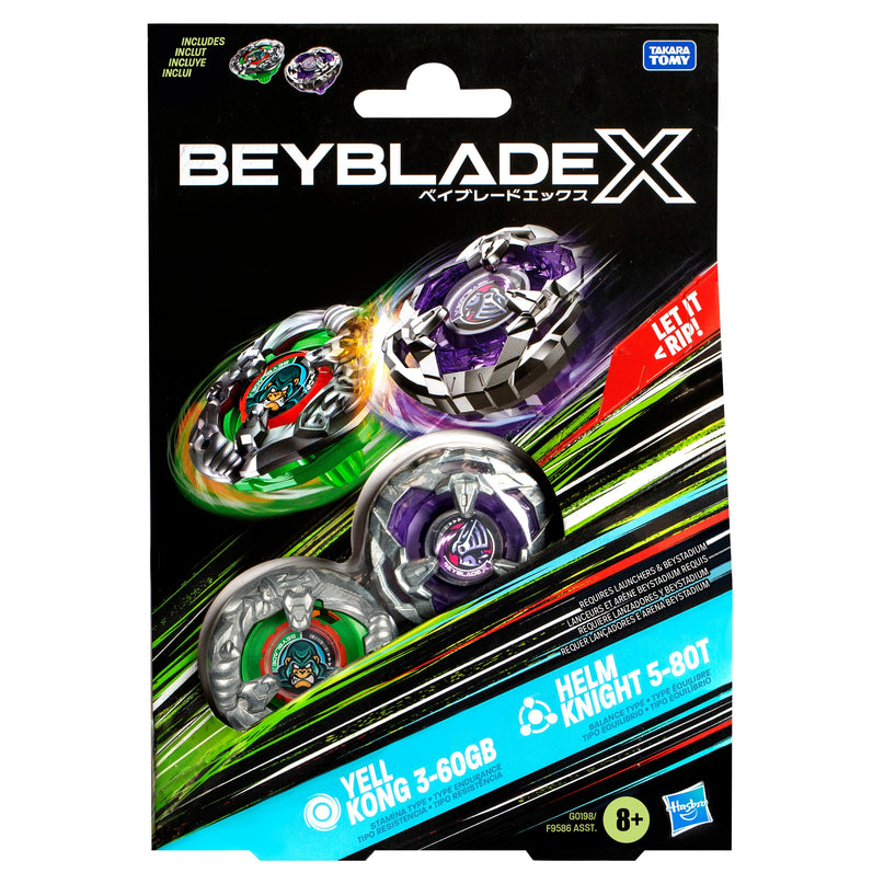 BEYBLADE X spinnerite kahene pakk