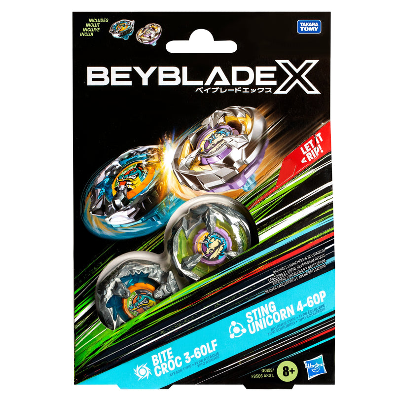 BEYBLADE X spinnerite kahene pakk