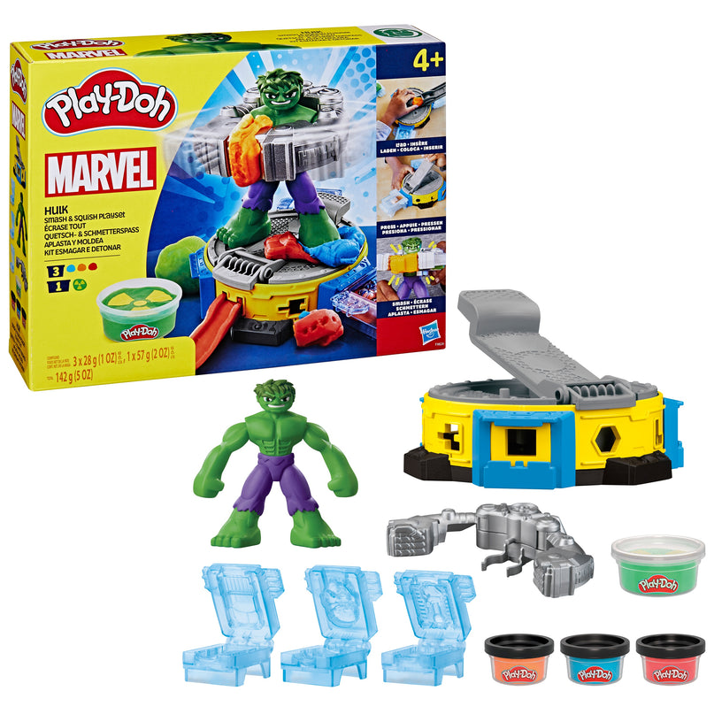 PLAY-DOH mängukomplekt Hulk Smash ja Squish