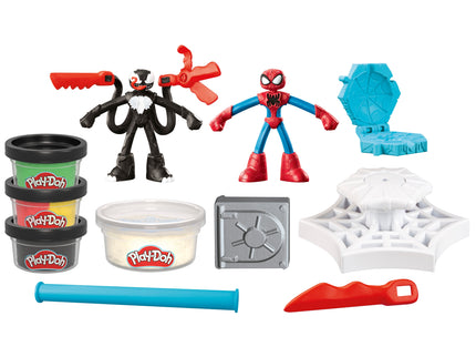 PLAY-DOH mängukomplekt Spiderman lauch ja Slice Battle