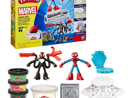 PLAY-DOH mängukomplekt Spiderman lauch ja Slice Battle
