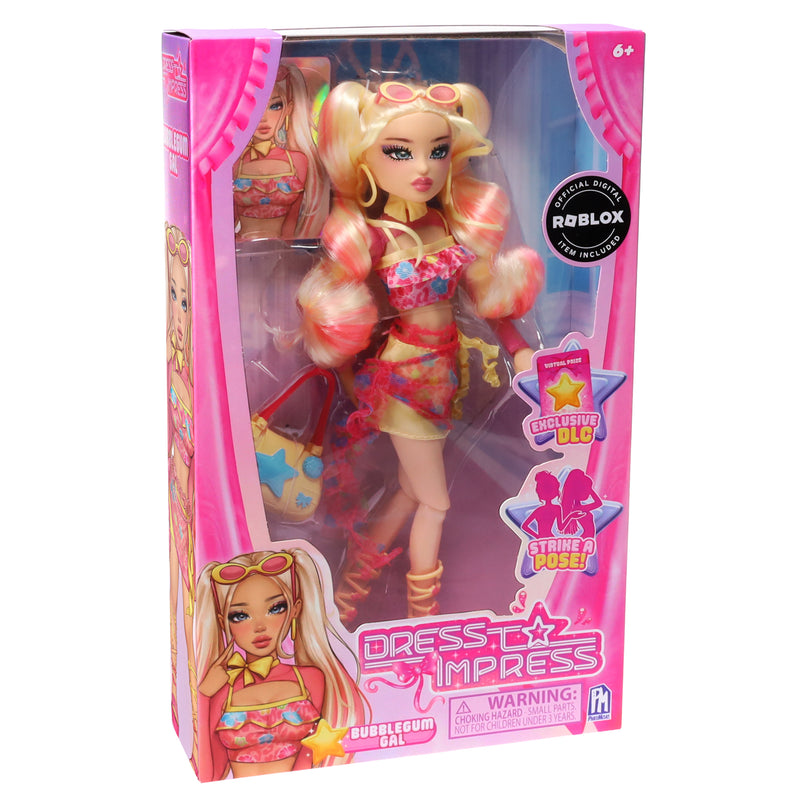 DRESS TO IMPRESS Nukk - Bubble Gum Gal, 29 cm