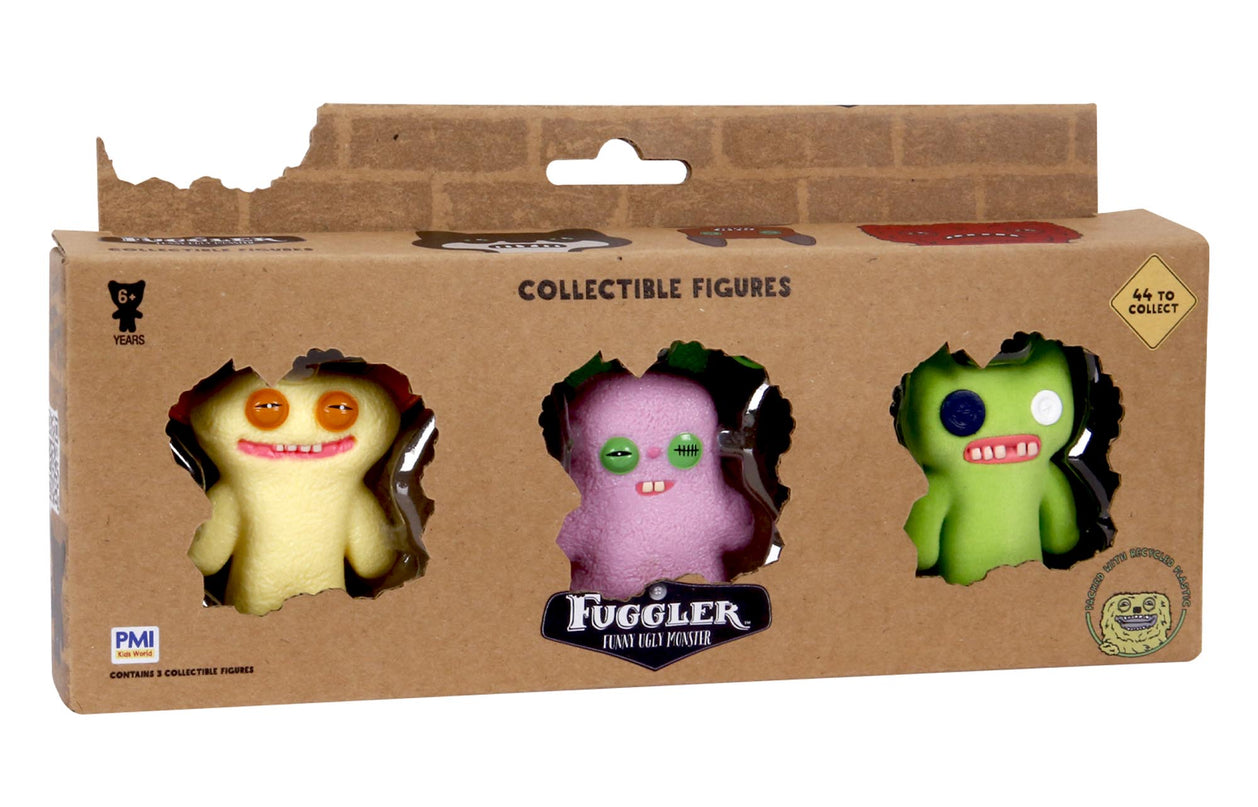 FUGGLER figuuride 3-pakk, 6 cm