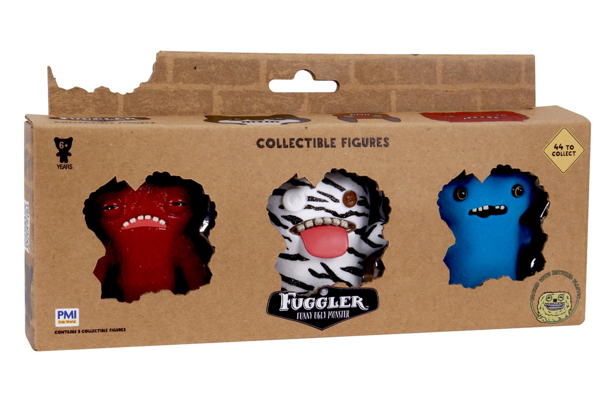 FUGGLER figuuride 3-pakk, 6 cm