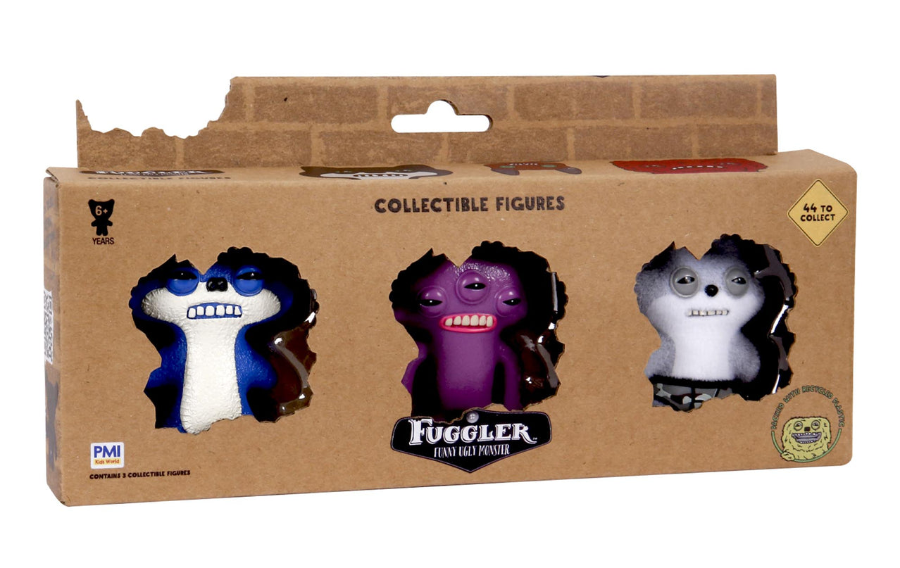 FUGGLER figuuride 3-pakk, 6 cm