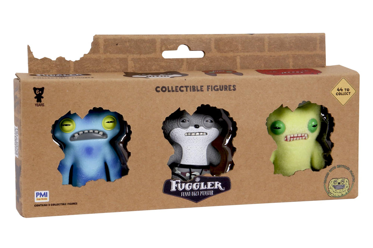 FUGGLER figuuride 3-pakk, 6 cm