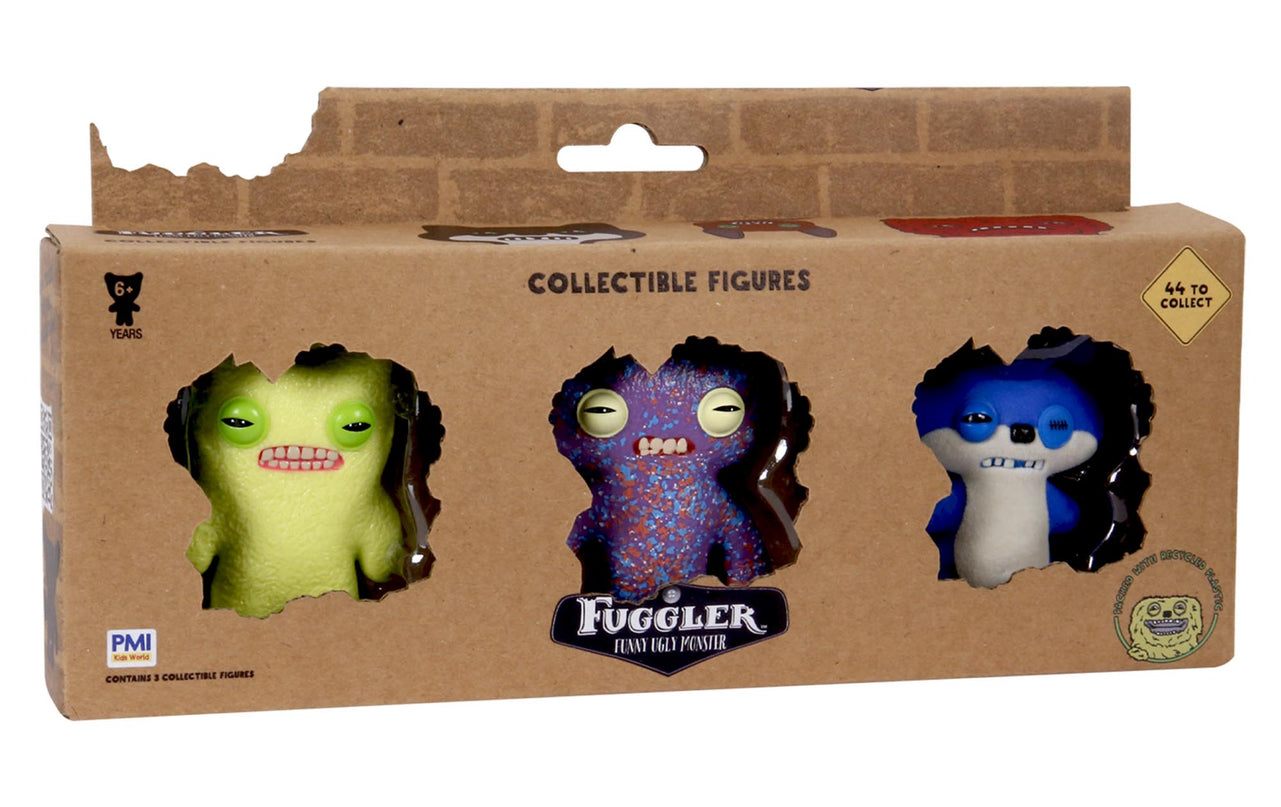 FUGGLER figuuride 3-pakk, 6 cm