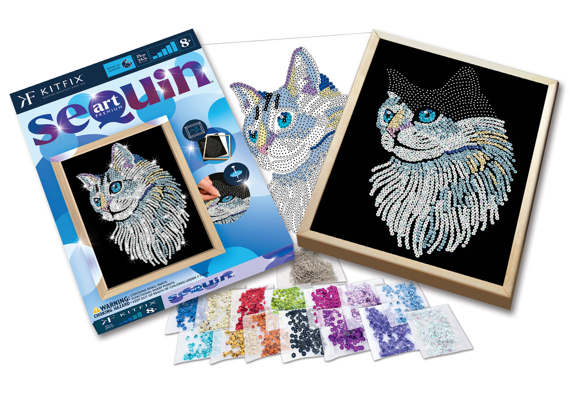 KITFIX Käsitöökomplekt Valge kass